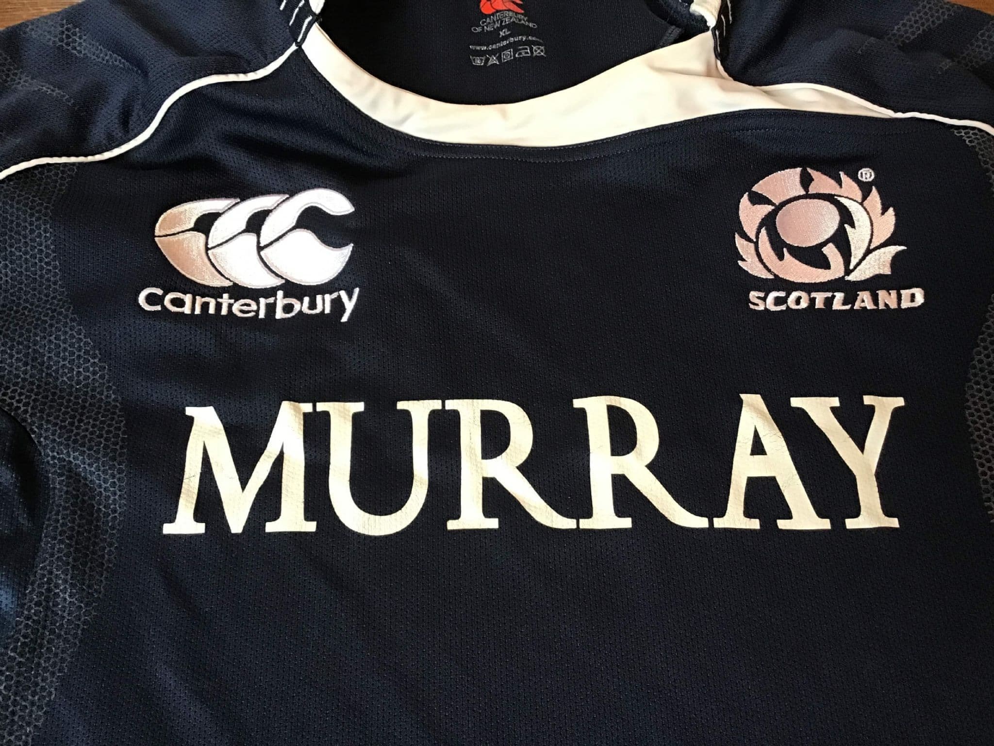 Maillot De Rugby Vintage Ecosse Domicile 2010 - Taille S, Homme