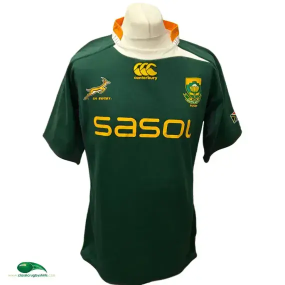 2009 2010 South Africa Old Vintage Rugby Jerseys