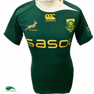 2009 2010 South Africa Test Rugby Shirt Medium
