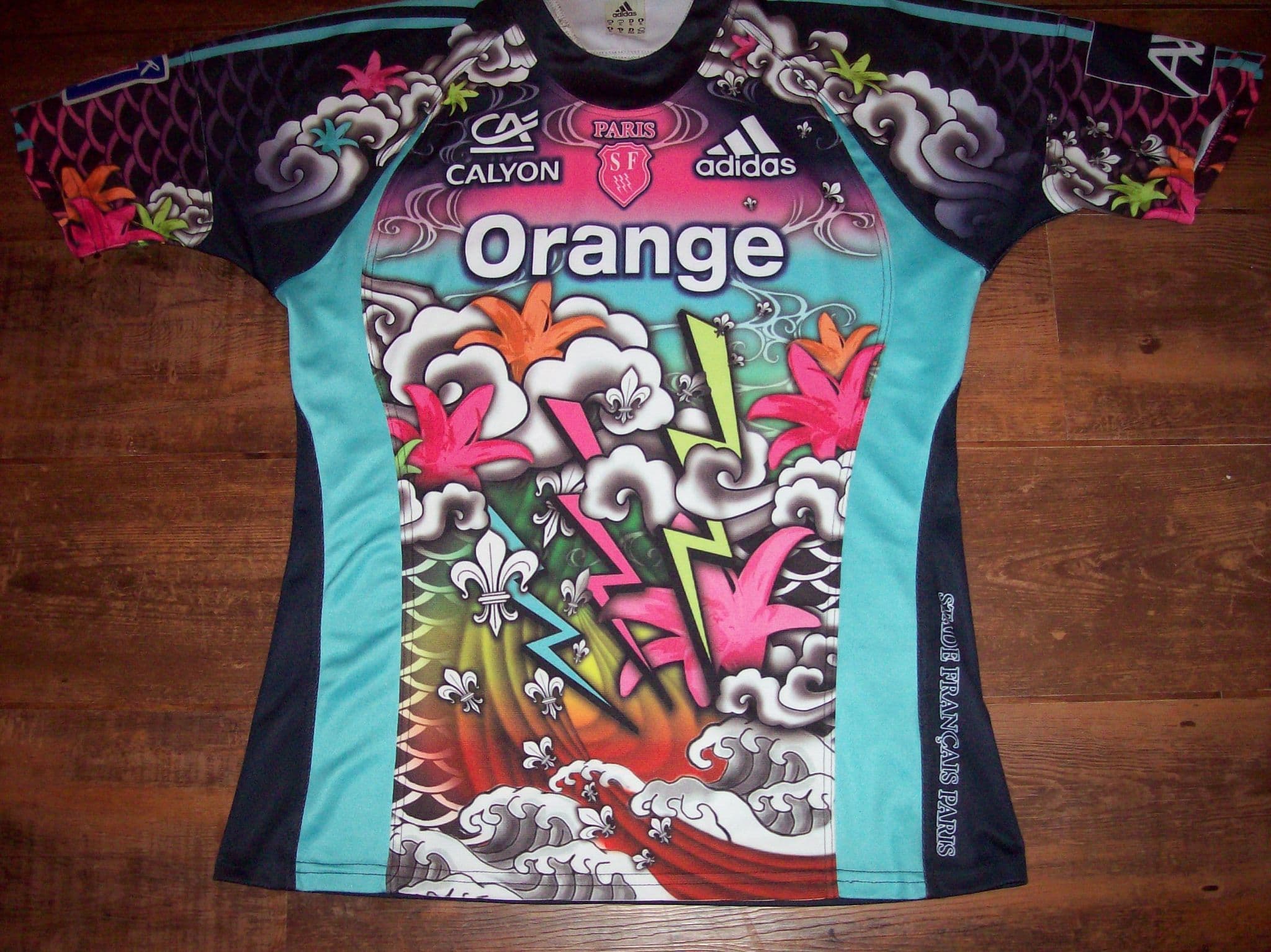 Maillot Stade Français Paris Extérieur 2008/2009 - Rugby - Taille S