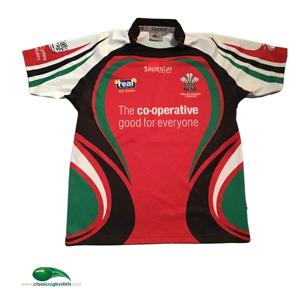 Classic Rugby Shirts 2009 2010 Wales RL Vintage Old Jerseys