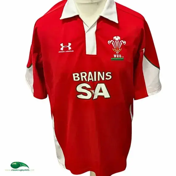 2009/10 Wales Rugby Shirt | Official Under Armour Jersey