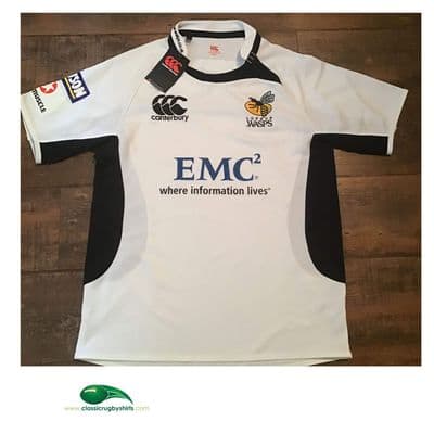 2009 2010 Wasps BNWT Rugby Union Away Shirt Large