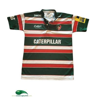 Maillot de rugby extérieur Leicester Tigers 2012 bleu Canterbury Maillot de rugby extérieur Leicester Tigers 2012 bleu Canterbury
