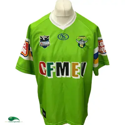 2009 Canberra Raiders Rugby League Shirt Large