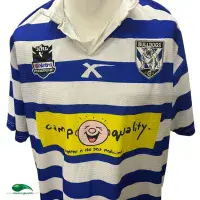 2009 Canterbury Bankstown Bulldogs Heritage Rugby Shirt | Old Official X Blades Jersey