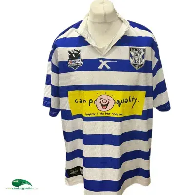 Maillot rugby Canterbury Bankstown Bulldogs Australie vintage Jersey - 12 ans Maillot rugby Canterbury Bankstown Bulldogs Australie vintage Jersey - 12 ans
