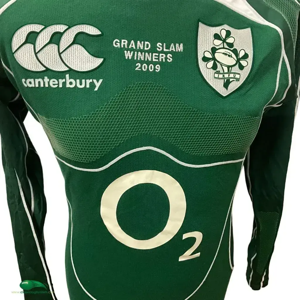 2009 Ireland Grand Slam Old Vintage Rugby Shirts Jerseys