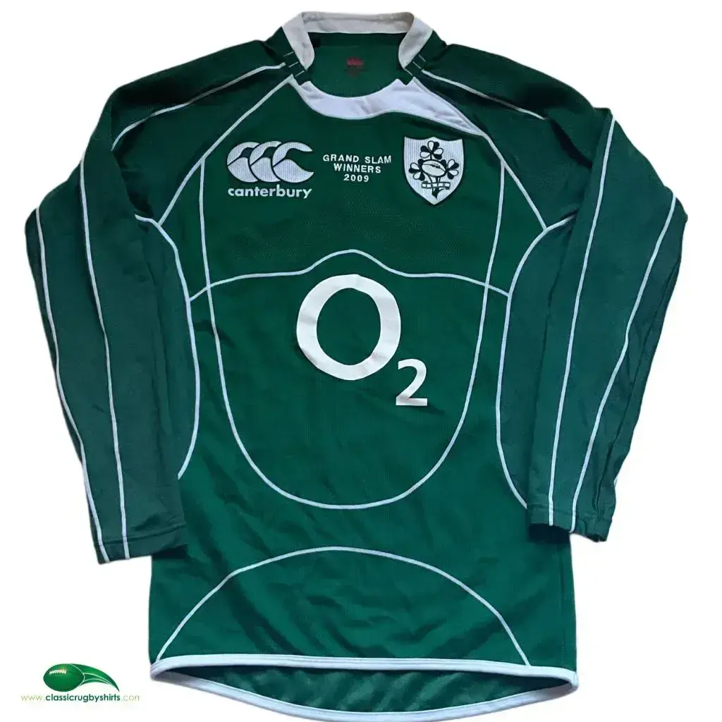 カンタベリー グランドスラム 2009 ラグビーウェア　アイルランド代表 2009 Ireland Grand Slam Old Vintage Rugby Shirts Jerseys