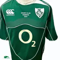 2009 Ireland Rugby Shirt  | Old Official Canterbury Jersey