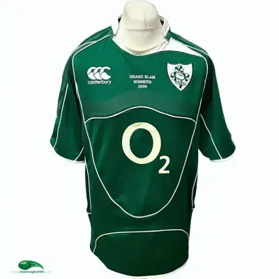 2009 Ireland Grand Slam Winners Rugby Shirt XL