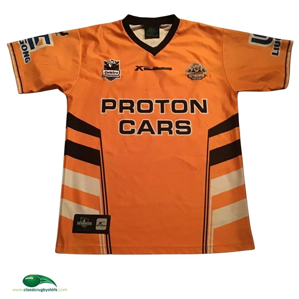 Classic Rugby Shirts 2009 Wests Tigers Vintage Old Jerseys
