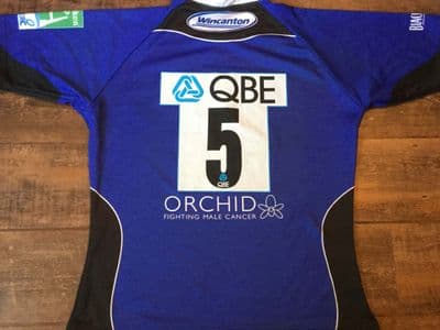 2010 2011 Bath No 5 Player Issue European Rugby Shirt Adults XXL 2XL