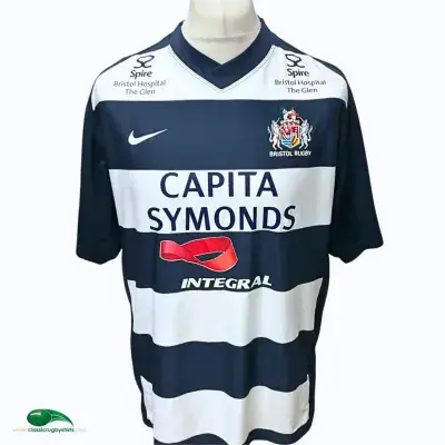 2010 2011 Bristol Rugby Shirt XL