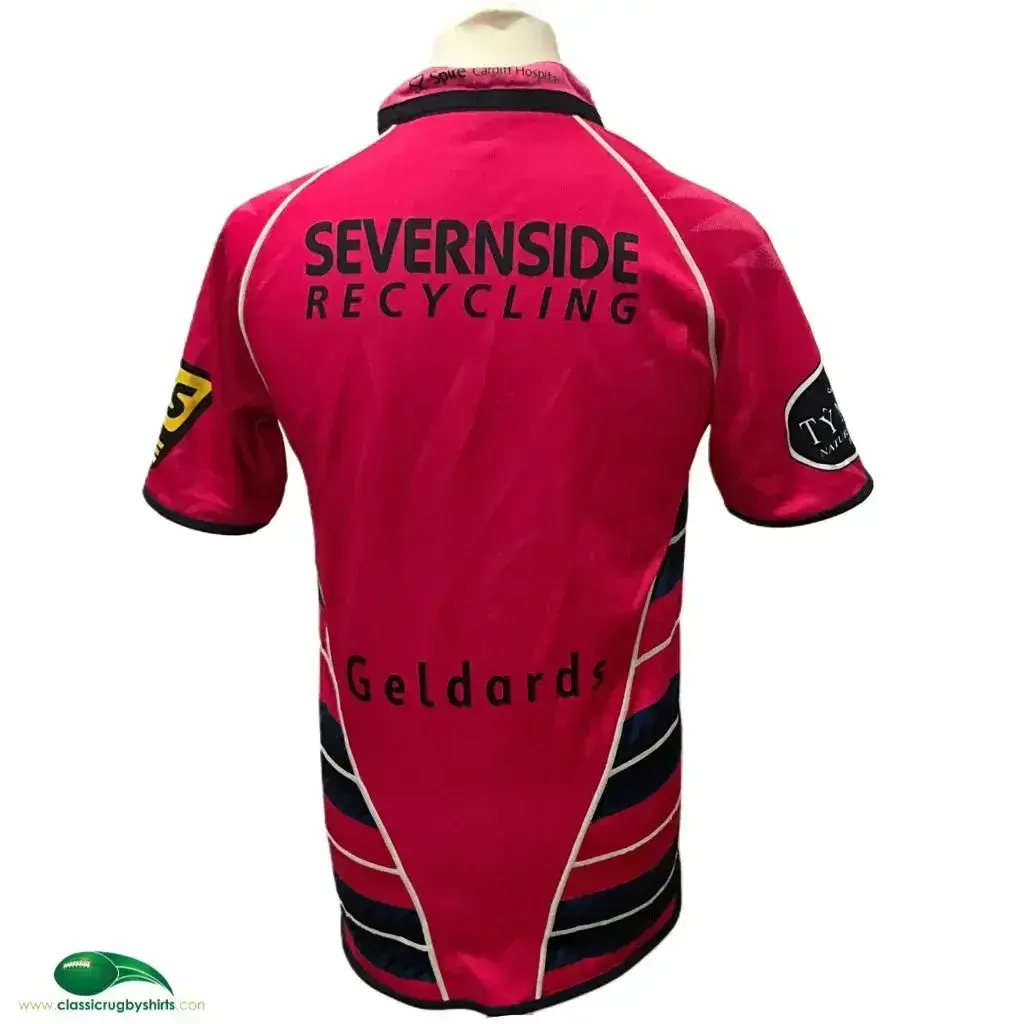 デッドストック canterbury CARDIFF BLUES Jersey2 2010 2011 Cardiff Blues Vintage Rugby Shirts Old Retro Jerseys