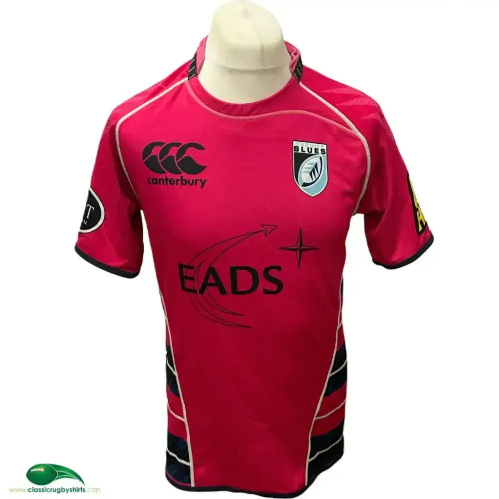 2010 2011 Cardiff Blues Vintage Rugby Shirts Old Retro Jerseys