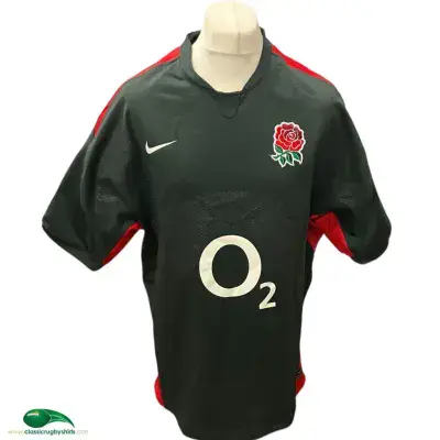 2010 2011 England Player Fit Rugby Away Shirt 3XL