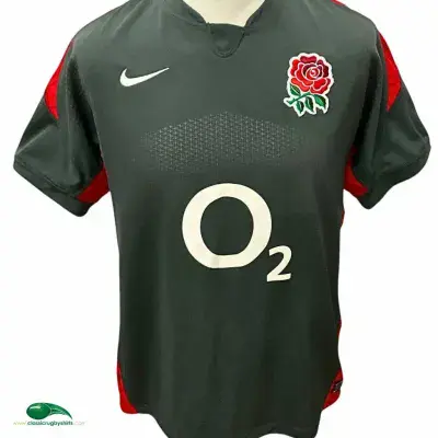 2010 2011 England Rugby Away Shirt Medium