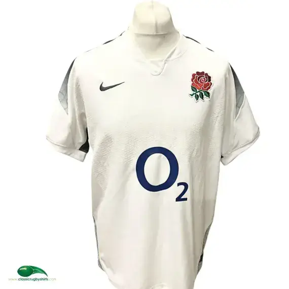 2010/11 England Rugby Shirt | Old Official Nike Jersey