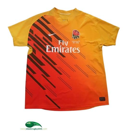 World Rugby Shirts | 2010 England Vintage Old Sevens Jerseys