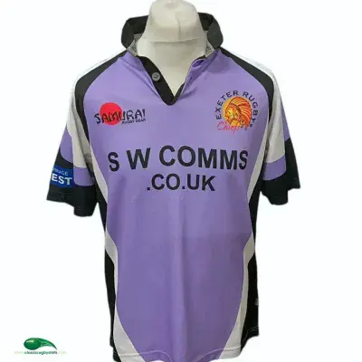 2010 2011 Exeter Chiefs European Rugby Shirt Medium