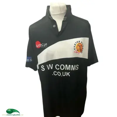 2010 2011 Exeter Chiefs Rugby Shirt 2XL