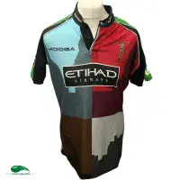2010 Harlequins Player Issue Rugby Shirt Vintage Old Jerseys