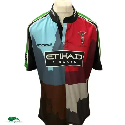 2010 2011 Harlequins Pro Rugby Shirt Large