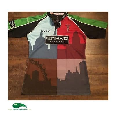 2010 2011 Harlequins Rugby Shirt Medium