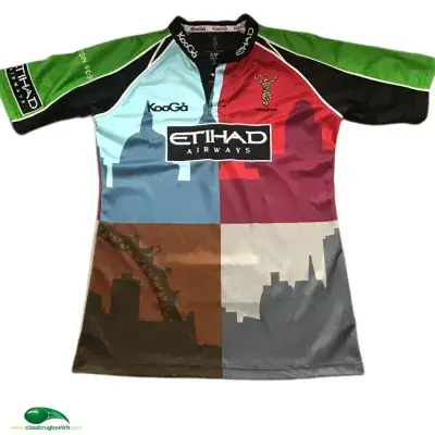 2010 2011 Harlequins Rugby Shirt Small