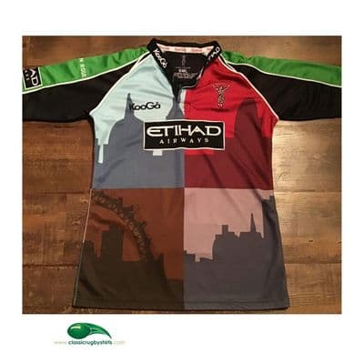 2010 2011 Harlequins Rugby Union Shirt Small