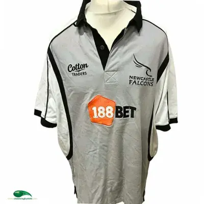 2010 2011 Newcastle Falcons Rugby Shirt Adults XL