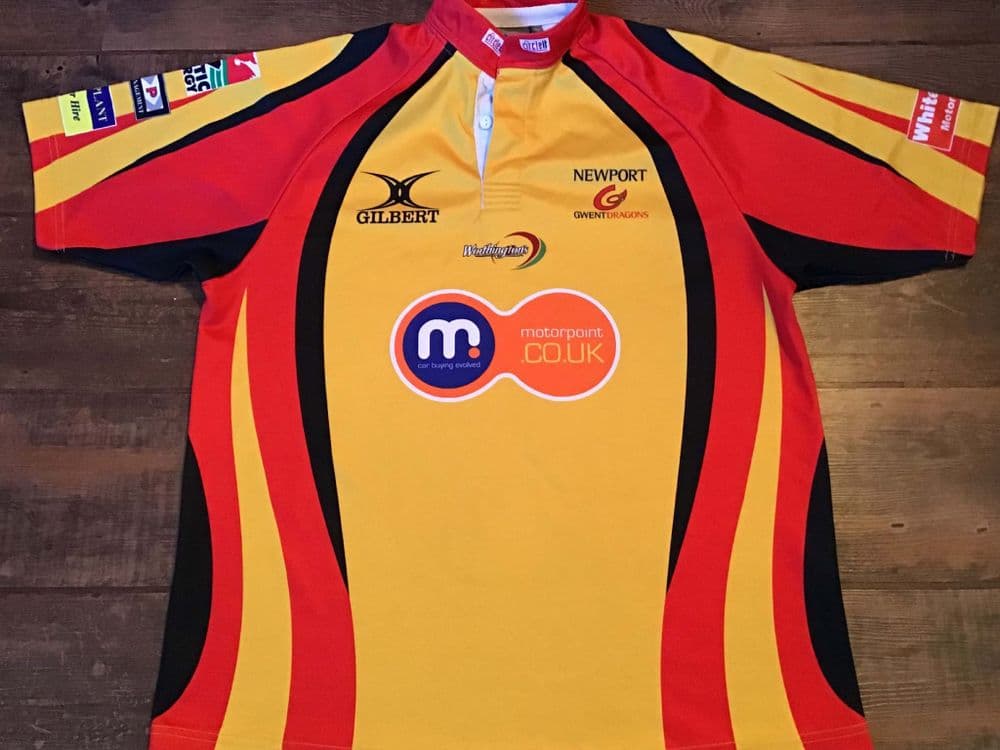 Classic Rugby Shirts | 2010 Newport Gwent Dragons Vintage