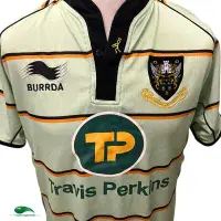 2010/11 Northampton Rugby Shirt | Old Official Burrda Sport Jersey