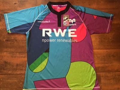 2010 2011 Ospreys BNWT Rugby Union Training Shirt Large