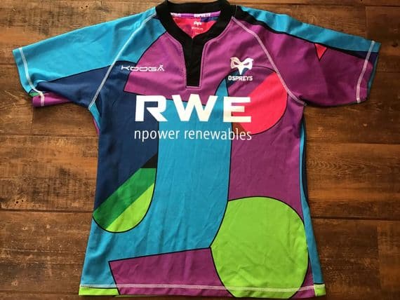 Classic Rugby Shirts | 2010 Ospreys Vintage Old Jerseys