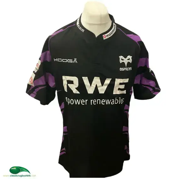 2010 2011 Ospreys Vintage Rugby Shirts Old Jerseys