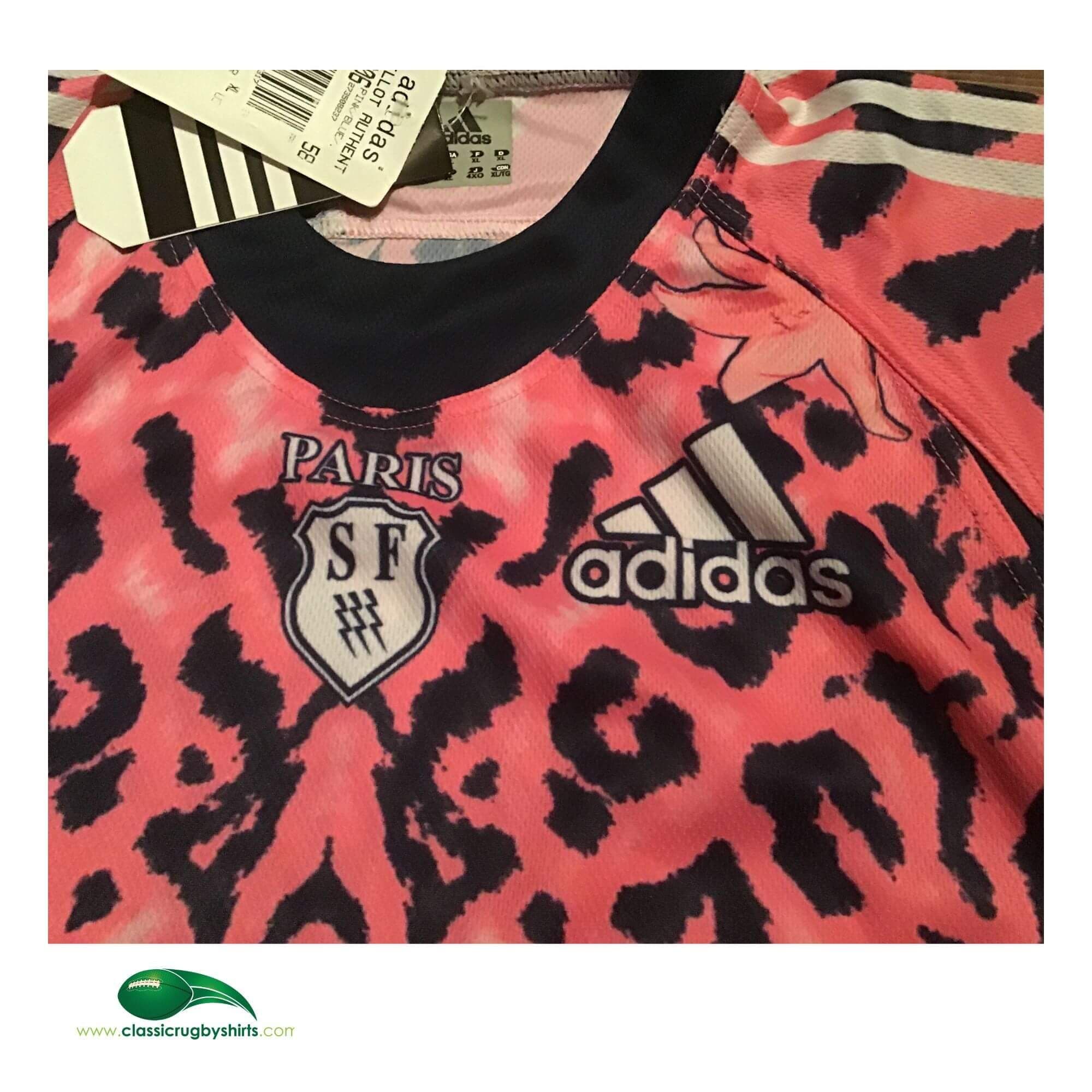 Maillot Rugby Vintage Olympique Pantin - Shemsy - Porté #11 - Taille XL - FFR