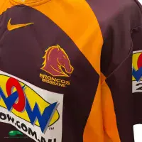 20109 Brisbane Broncos Rugby Shirt | Old Official Nike Jersey