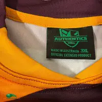 20109 Brisbane Broncos Rugby Shirt | Old Official Nike Jersey