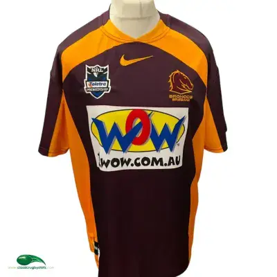 2010 Brisbane Broncos Rugby League Shirt 3XL