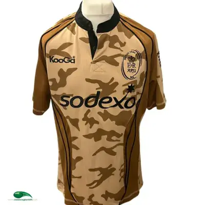 2010 British Army Camouflage Rugby Shirt Large