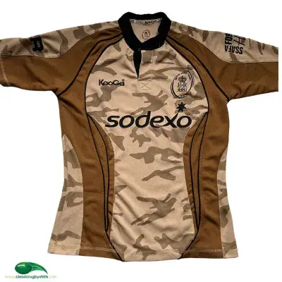 2010 British Army Camouflage Rugby Union Shirt Small
