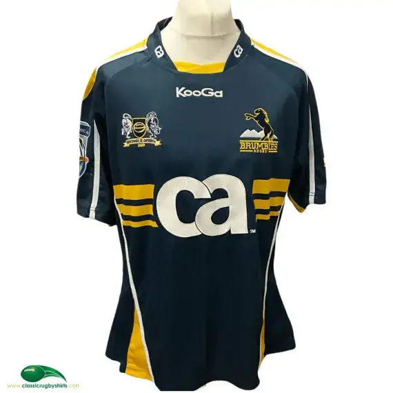2010 Brumbies Vintage Rugby Shirts Old Retro Jerseys