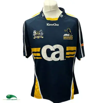 2010 Brumbies Vintage Rugby Shirts Old Retro Jerseys