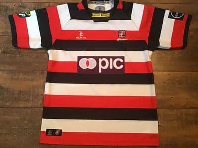 2010 Counties Manukau Steelers Rugby Union Shirt Medium
