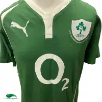 2010 Ireland 1st Test Aviva Old Rugby Shirts  Vintage Jerseys