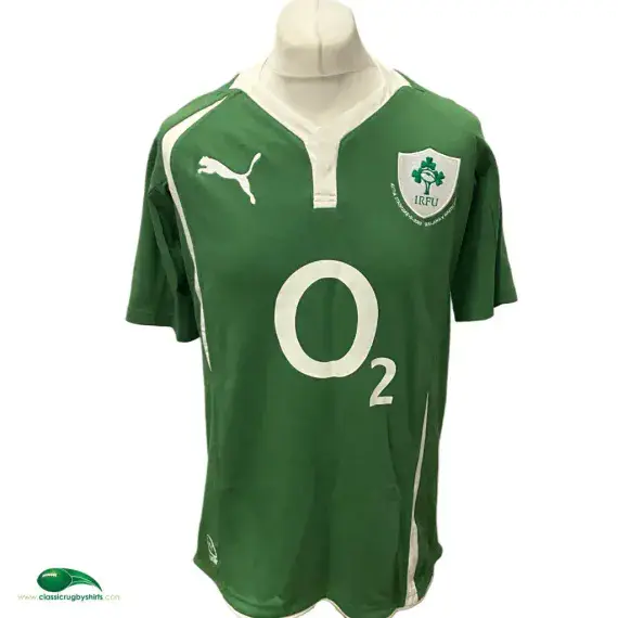 2010 Ireland 1st Test Aviva Old Rugby Shirts  Vintage Jerseys