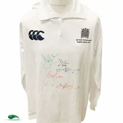 2010 Parliamentary Awards  Signed Rugby Shirt BNWT Large