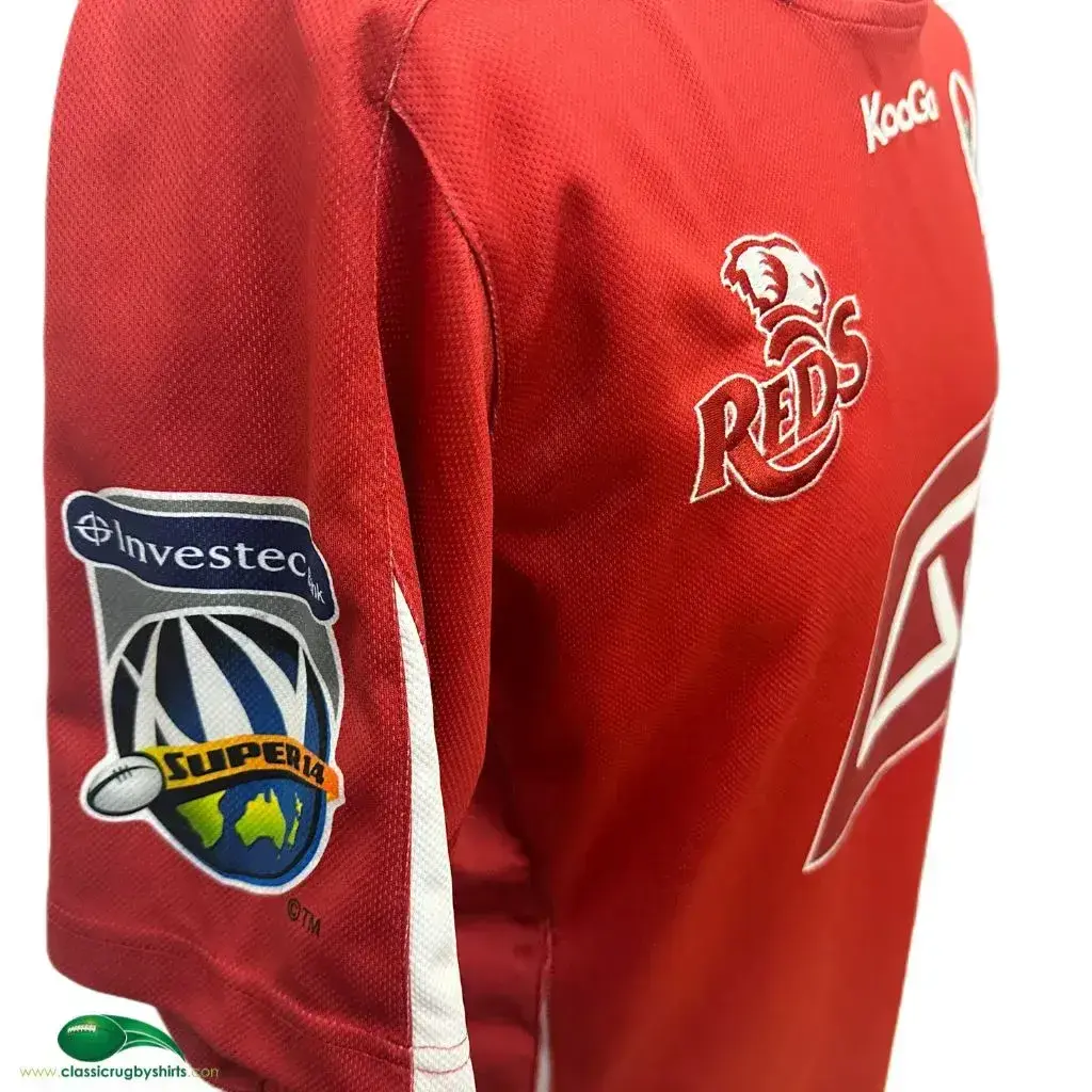 2010 Queensland Reds Vintage Rugby Shirts